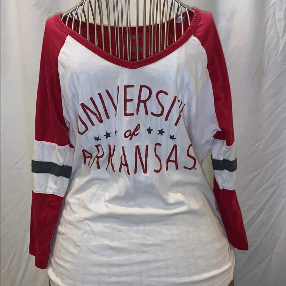 University of Arkansas V-neck shirt